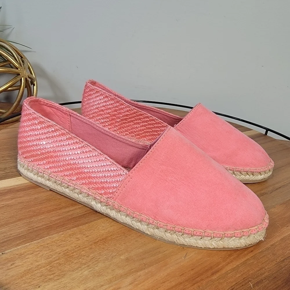 Circus by Sam Edelman Laila Pink Espadrilles Flats Size 6